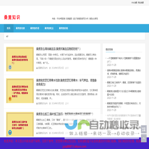 桑黄的功效与作用的功能与主治「详细」